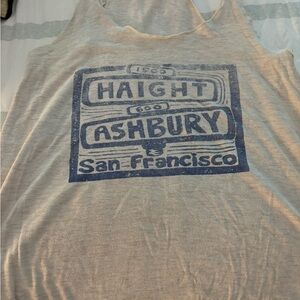 Haight Ashbury graphic racer back